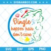 Ariel Quote SVG, Dingo Hopper Hair I Dont Care SVG, Mermaid Quote SVG, Disney Ariel SVG DXF EPS PNG