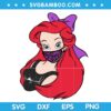 Ariel The Human World Is A Mess SVG, Ariel Hero SVG, Disney Ariel SVG, Disney The Mermaid SVG DXF EPS PNG