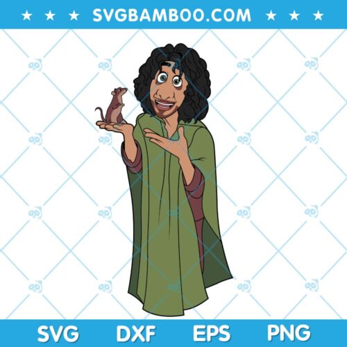Bruno And Mouse SVG, Charm Bruno Disney SVG, Bruno Mouse Cute SVG DXF EPS PNG