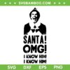 Buddy Elf Santa SVG, OMG I Know Him Classic SVG, Christmas Holiday Movie Singing Smiling Cotton SVG DXF EPS PNG Buddy Elf Santa SVG, OMG I Know Him Classic SVG, Christmas Holiday Movie Singing Smiling Cotton SVG DXF EPS PNG