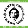 Buddy the Elf Santa OMG I Know Him SVG, Classic Christmas Holiday Movie SVG, Singing Smiling Buddy Elf SVG DXF EPS PNG Buddy the Elf Santa OMG I Know Him SVG, Classic Christmas Holiday Movie SVG, Singing Smiling Buddy Elf SVG DXF EPS PNG
