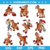 Bullseye SVG Bundle, Toy Story Bullseye SVG Bundle, Disney Pixar Toy Story SVG Bundle DXF EPS PNG
