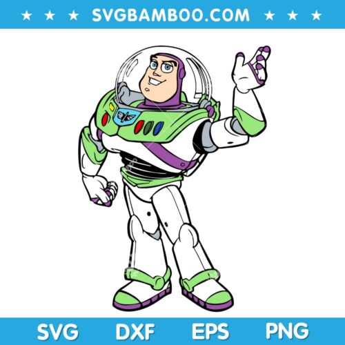 Buzz Lightyear SVG, Disney Buzz Lightyear SVG, Buzz Lightyear Toy Story SVG DXF EPS PNG