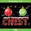 Chest Nuts Buffalo Plaid PNG, Funny Christmas Couples Chest PNG, Merry Christmas Chest PNG