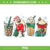 Christmas Coffee Latte PNG, Sweets Winter Cozy Coffee Lovers PNG, Coffee Christmas PNG