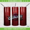 Cleveland Cavaliers 20oz Skinny Tumbler Template PNG, NBA Cleveland Cavaliers Tumbler Wrap PNG, NBA Logo Tumbler Sublimation Design PNG Download