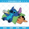 Cute Stitch And Lilo SVG, Disney Lilo And Stitch Baby SVG, Stitch And Lilo SVG DXF EPS PNG