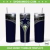 Dallas Cowboys Zipper 20oz Skinny Tumbler Template PNG, Dallas Cowboys Tumbler Wrap PNG, Football Tumbler Sublimation Design PNG Download