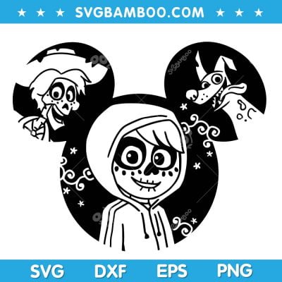 Disney Coco SVG, Mickey Mouse Ear Coco SVG, Coco Miguel Mickey Ears SVG DXF EPS PNG Disney Coco SVG, Mickey Mouse Ear Coco SVG, Coco Miguel Mickey Ears SVG DXF EPS PNG