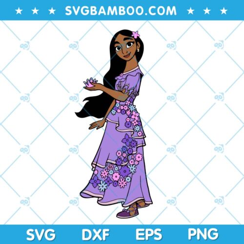 Disney Encanto Isabela Madrigal SVG, Isabela Madrigal Encanto SVG, Disney Encanto SVG DXF EPS PNG