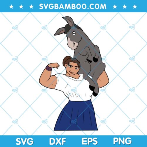 Disney Encanto Luisa SVG, Luisa Stronger SVG, Luisa Madrigal Encanto SVG DXF EPS PNG
