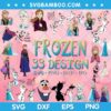 Disney Frozen SVG Bundle, Disney Anna and Elsa SVG Bundle, Frozen Elsa Anna SVG Bundle, Frozen Characters SVG DXF EPS PNG