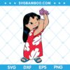 Disney Lilo Pelekai SVG, Lilo Stitch Flower SVG, Lilo Pelekai SVG, Lilo And Stitch SVG DXF EPS PNG