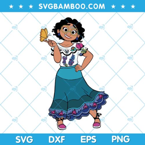 Disney Mirabel Madrigal SVG, Mirabel Madrigal Encanto SVG, Disney Encanto SVG DXF EPS PNG