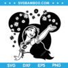 Disney Mouse Encanto Isabela Madrigal SVG, Disney Character Ears SVG, Mickey Mouse Ear Isabela SVG DXF EPS PNG