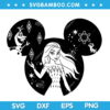 Disney Mouse Princess Elsa SVG, Disney Ears Frozen SVG, Disney Character Ears SVG, Princess Elsa SVG DXF EPS PNG