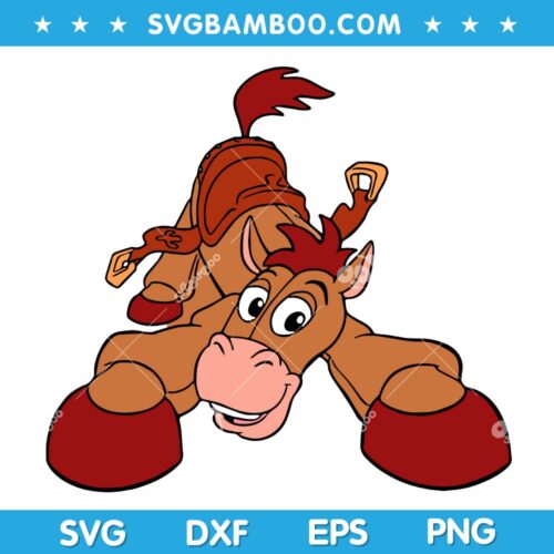 Disney Pixar Bullseye SVG, Bullseye Horse SVG, Toy Story Bullseye Horse SVG DXF EPS PNG