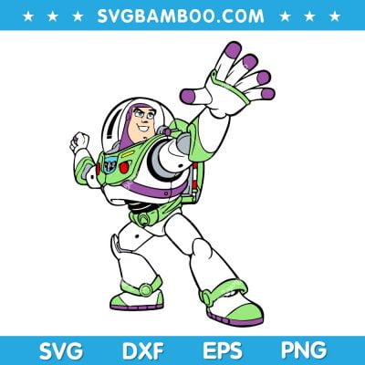Disney Pixar Buzz Lightyear SVG, Toy Story Buzz Lightyear SVG, Toy Story 4 SVG DXF EPS PNG