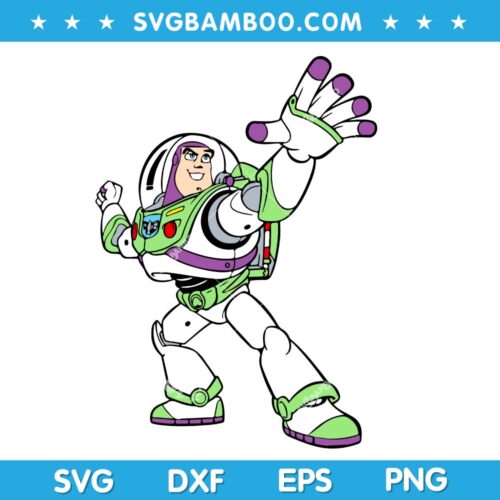 Disney Pixar Buzz Lightyear SVG, Toy Story Buzz Lightyear SVG, Toy Story 4 SVG DXF EPS PNG