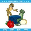 Disney Tiana and Naveen Frog SVG, Tiana Prince Naveen Frog SVG, The Princess and The Frog SVG, Disney Tiana SVG DXF EPS PNG