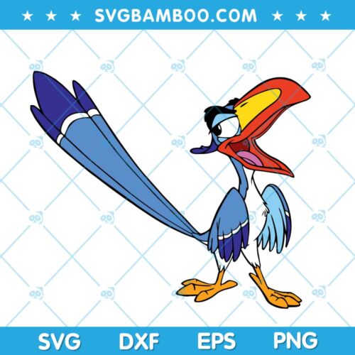 Disney Zazu SVG, The Lion King Zazu SVG, Disney Zazu Lion SVG, The Lion King SVG DXF EPS PNG
