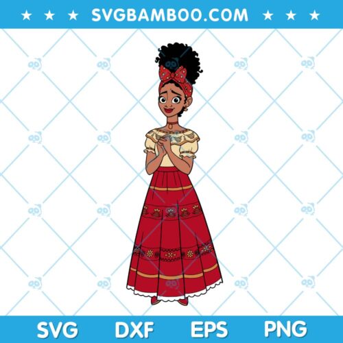 Dolores Madrigal SVG, Disney Encanto Dolores SVG, Disney Encanto Dolores Madrigal SVG DXF EPS PNG