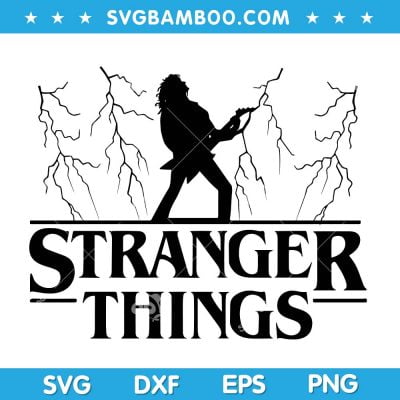 Eddie Munson Guitar Scene SVG, Eddie Munson Stranger Things SVG, Stranger Things SVG Cool Eddie SVG DXF EPS PNG