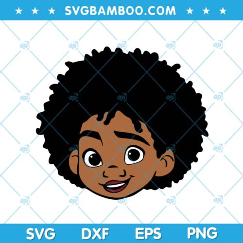 Encanto Antonio Head SVG, Antonio Madrigal Encanto SVG, Disney Antonio SVG DXF EPS PNG