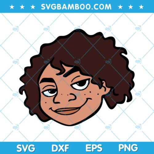 Encanto Camilo Head SVG, Camilo Madrigal SVG, Disney Camilo Encanto SVG DXF EPS PNG