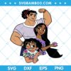 Encanto Mirabel Isabela And Luisa SVG, Mirabel Isabela Luisa Madrigal SVG, Sisters Disney SVG DXF EPS PNG