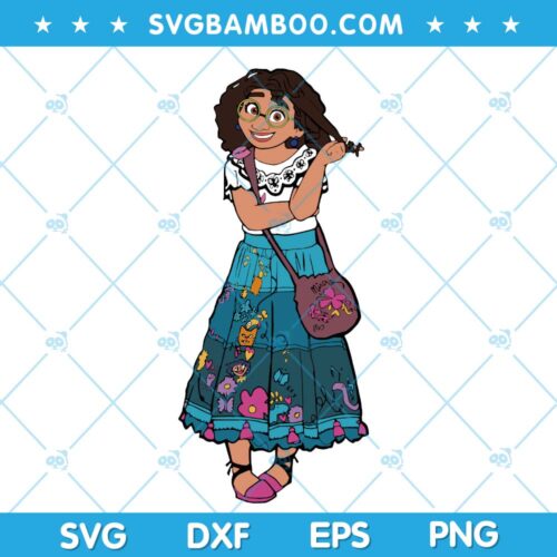 Encanto Mirabel Madrigal SVG, Mirabel Madrigal SVG, Disney Cartoon SVG DXF EPS PNG