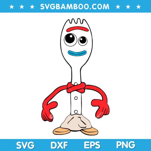 Forky SVG, Toy Story SVG, Toy Story Forky SVG, Funny Forky Toy Story SVG DXF EPS PNG