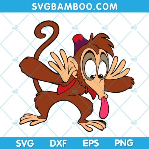 Funny Disney Abu SVG, Aladdin Abu SVG, Disney Abu SVG, Aladdin and Abu SVG, DXF EPS PNG