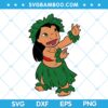 Funny Lilo Dance SVG, Lilo Hula Dancing SVG, Lilo And Stitch SVG, Disney Lilo SVG DXF EPS PNG