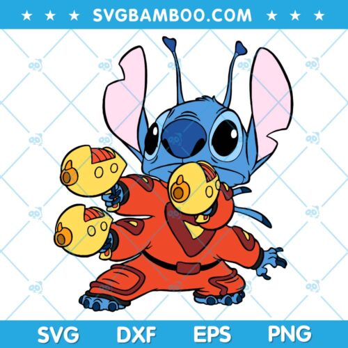 Funny Stitch With Laser Guns SVG, Gun Lilo And Stitch SVG, Disney Stitch SVG DXF EPS PNG