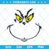 Grinch Face SVG, Wicked Grinch Face SVG, Chirtsmas Grinch Face SVG, Funny Grinch Face SVG DXF EPS PNG