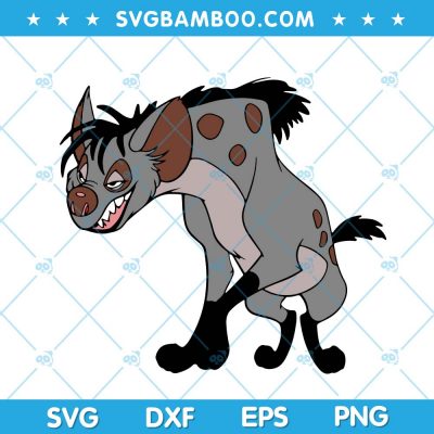 Hyena SVG, Disney Hyena SVG, Disney Character Hyena SVG, Hyena Lion King SVG DXF EPS PNG