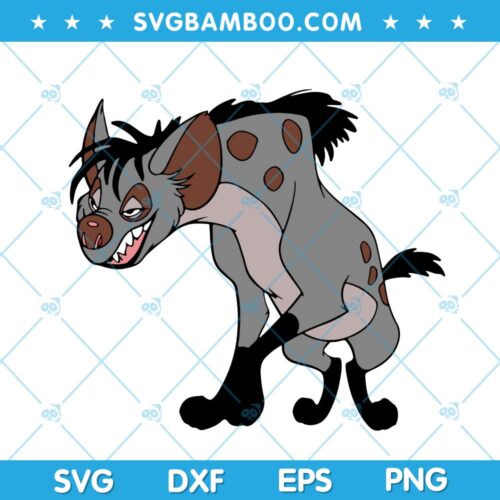 Hyena SVG, Disney Hyena SVG, Disney Character Hyena SVG, Hyena Lion King SVG DXF EPS PNG