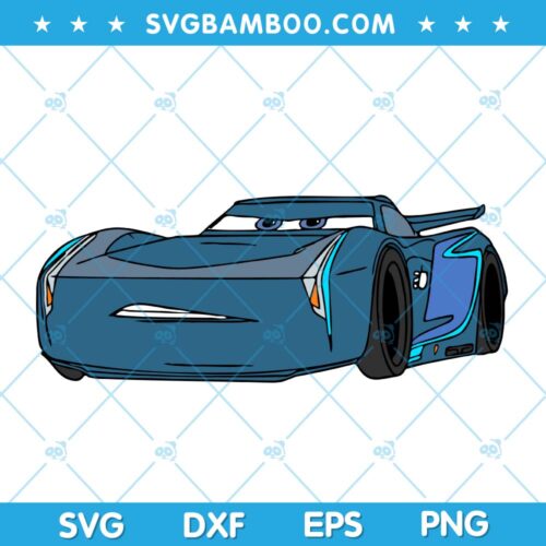 Jackson Storm SVG, Pixar Cars Jackson Storm SVG, Disney Cars Character SVG, Cars Jackson Storm SVG DXF EPS PNG