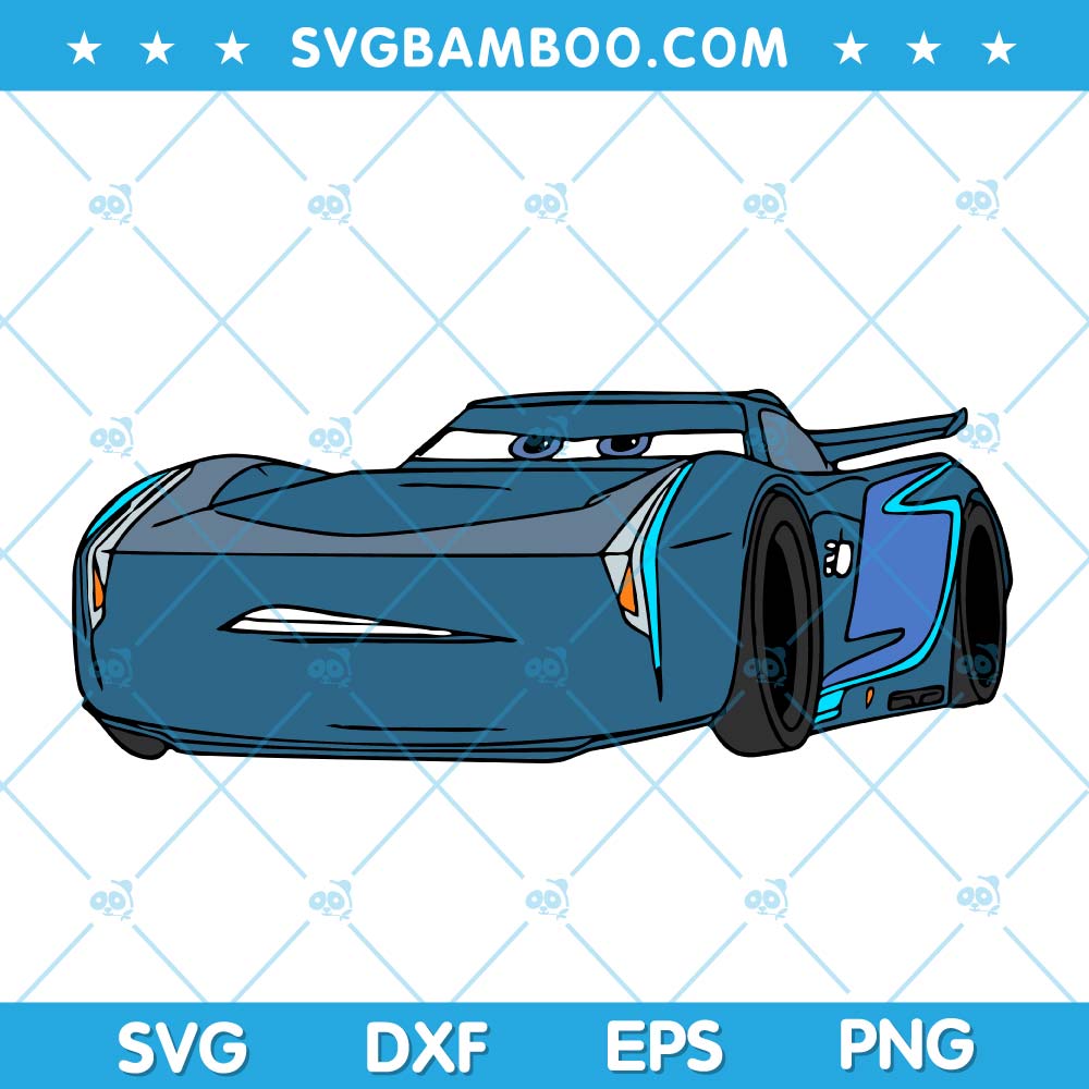 Jackson Storm SVG Pixar Cars Jackson Storm SVG
