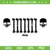 Jeep Bone Grille Black SVG, Jeep Bone SVG, Jeep Skeleton SVG, Skull Bone Collection SVG DXF EPS PNG Jeep Bone Grille Black SVG, Jeep Bone SVG, Jeep Skeleton SVG, Skull Bone Collection SVG DXF EPS PNG