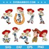 Jessie SVG Bundle, Toy Story Jessie SVG Bundle, Disney Jessie SVG Bundle DXF EPS PNG