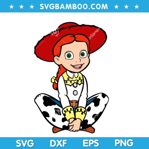 Jessie Toy Story SVG, Disney Toy Story Jessie SVG, Disney And Pixar Toy Story SVG DXF EPS PNG