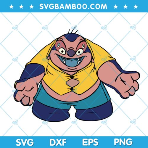 Jumba Jookiba SVG, Jumba Jookiba Embroidery SVG, Lilo And Stitch SVG DXF EPS PNG