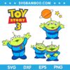Little Green Aliens SVG Bundle, Toy Story Aliens SVG Bundle, Toy Story 3 SVG Bundle DXF EPS PNG