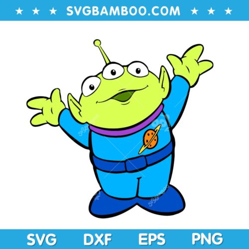 Little Green Aliens SVG, Disney Pixar Aliens SVG, Toy Story Green Aliens SVG DXF EPS PNG
