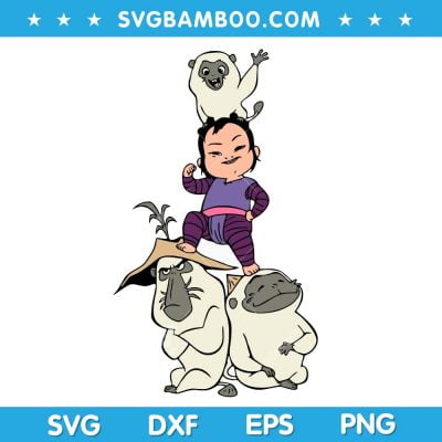 Little Noi and Ongis SVG, Disney Little Noi and Ongis SVG, Funny Little Noi and Ongis SVG DXF EPS PNG