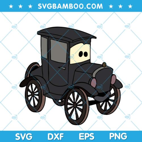 Lizzie Cars SVG, Pixar Lizzie Cars SVG, Disney Lizzie Character SVG, Disney Lizzie Cars SVG DXF EPS PNG