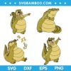 Louis The Princess and The Frog SVG, Disney Tiana Louis SVG, The Princess and The Frog SVG, Disney Tiana SVG DXF EPS PNG