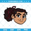 Luisa Head SVG, Encanto Luisa Big Face SVG, Disney Luisa Encanto SVG DXF EPS PNG